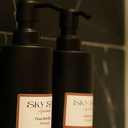 Апарт-отель Skyspa - з джакузі на терасі з видом на печерськ